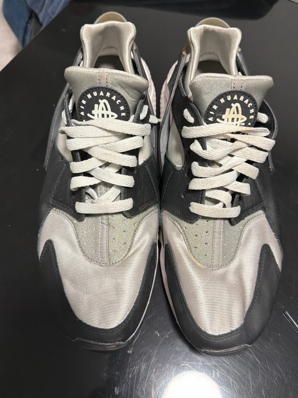 Nike Men’s Huarache Sneakers - Black and Gray